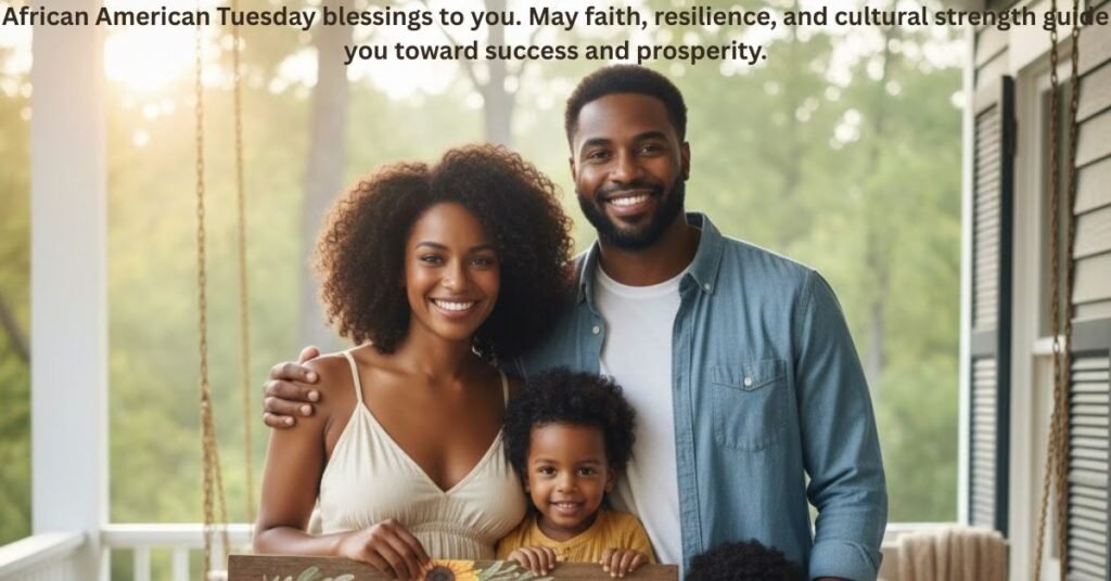 African American Tuesday Blessings