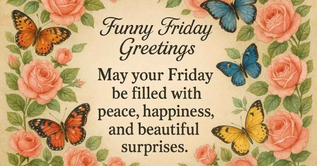 Funny Friday Greetings