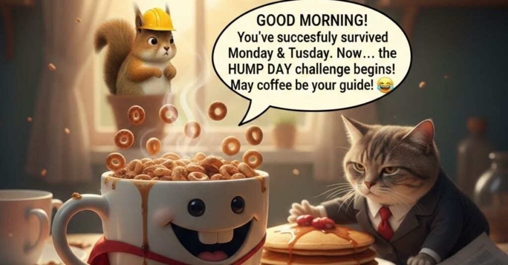 Funny Good Morning Messages for Wednesday