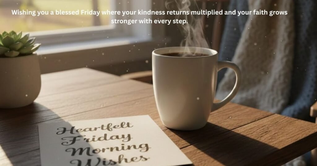 Heartfelt Friday Morning Wishes
