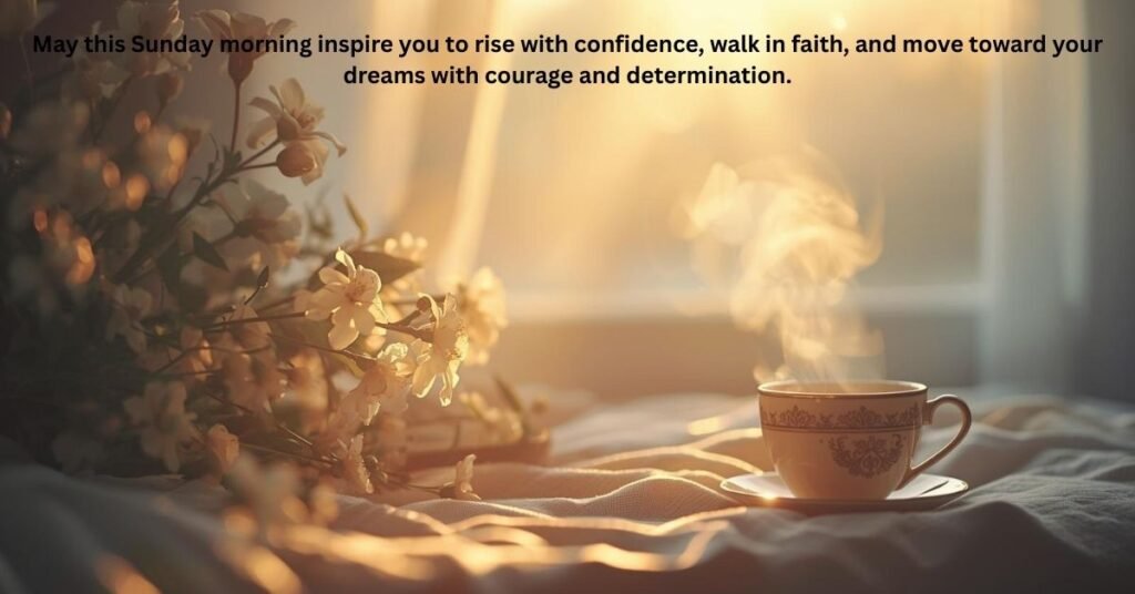 Inspirational Sunday Morning Blessings