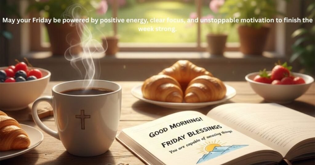 Motivational Good Morning Friday Blessings
