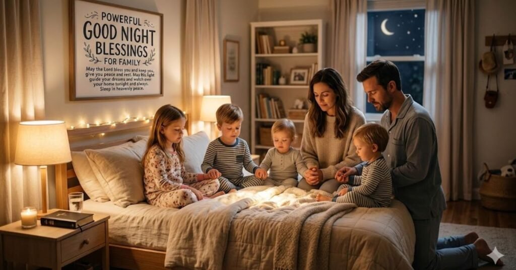 Powerful Good Night Blessings for Family