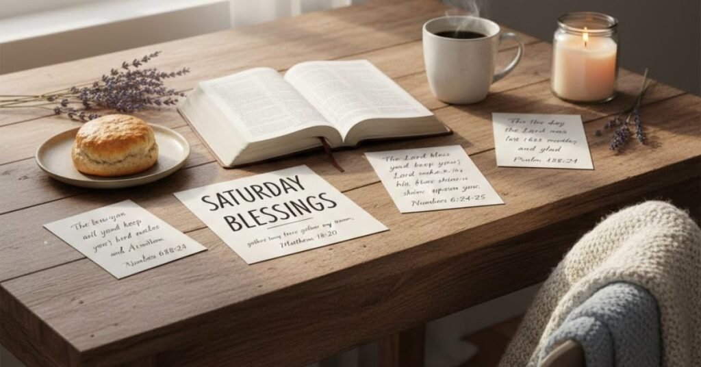 Saturday Blessings with Bible Verses