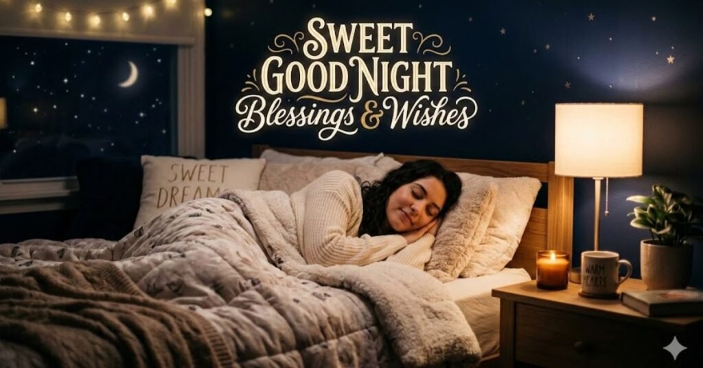 Sweet Good Night Blessings and Wishes
