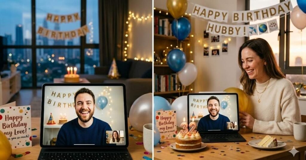 Birthday Wishes for Husband Who Lives Abroad