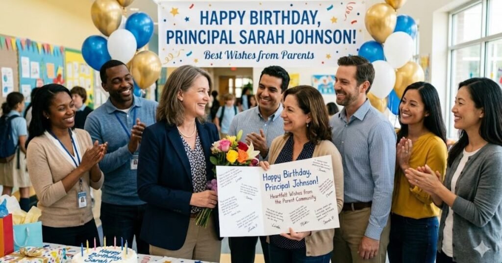 Birthday Wishes for Principal from Parents