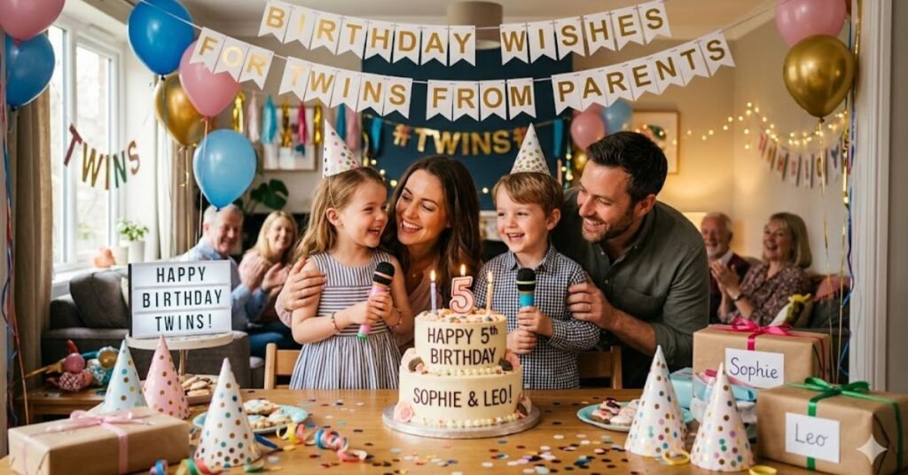 Birthday Wishes for Twins From Parents