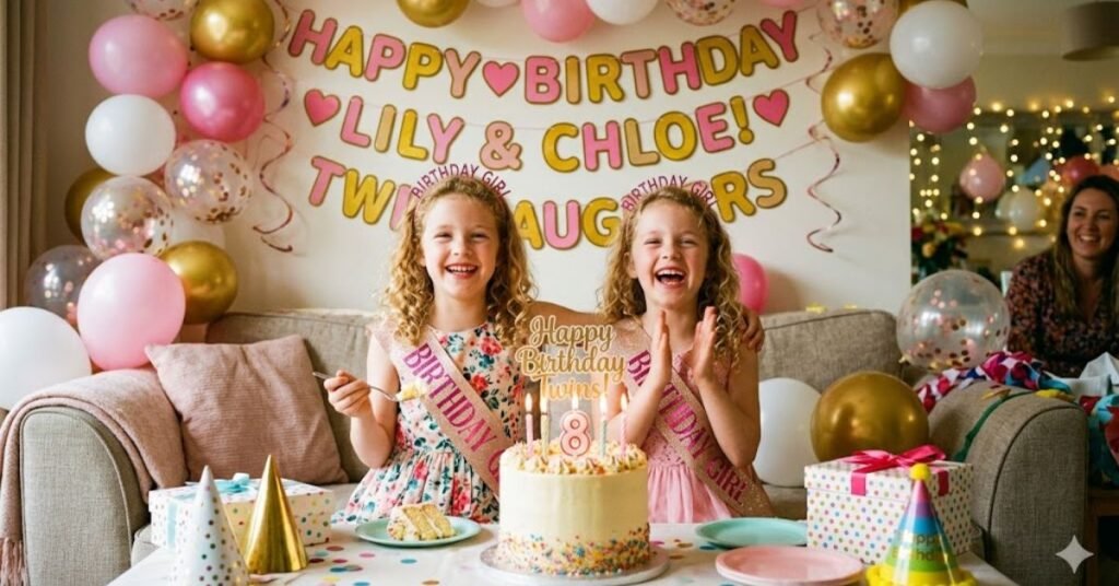 Birthday Wishes for Your Twin Daughters