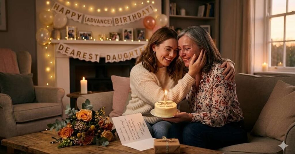 Emotional Advance Birthday Wishes