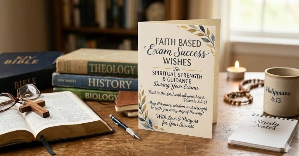 Faith Based Exam Success Wishes for Spiritual Strength