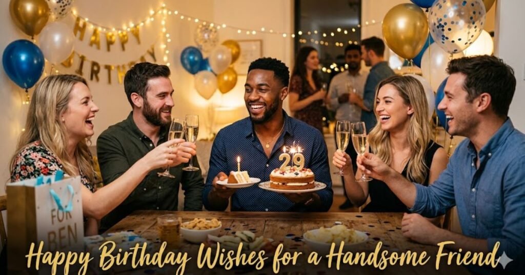 Happy Birthday Wishes for a Handsome Friend