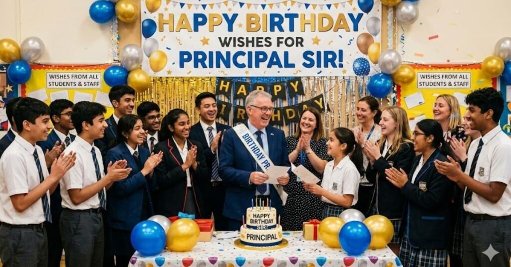 Happy Birthday Wishes for Principal Sir