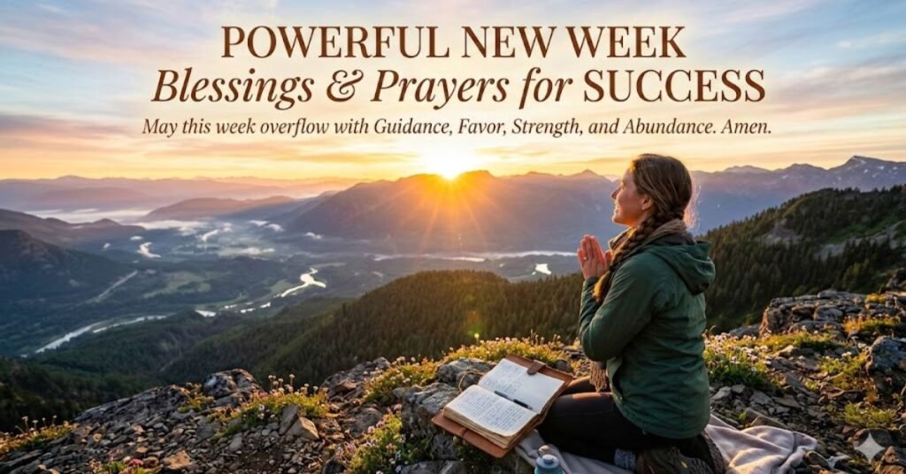 Powerful New Week Blessings and Prayers for Success