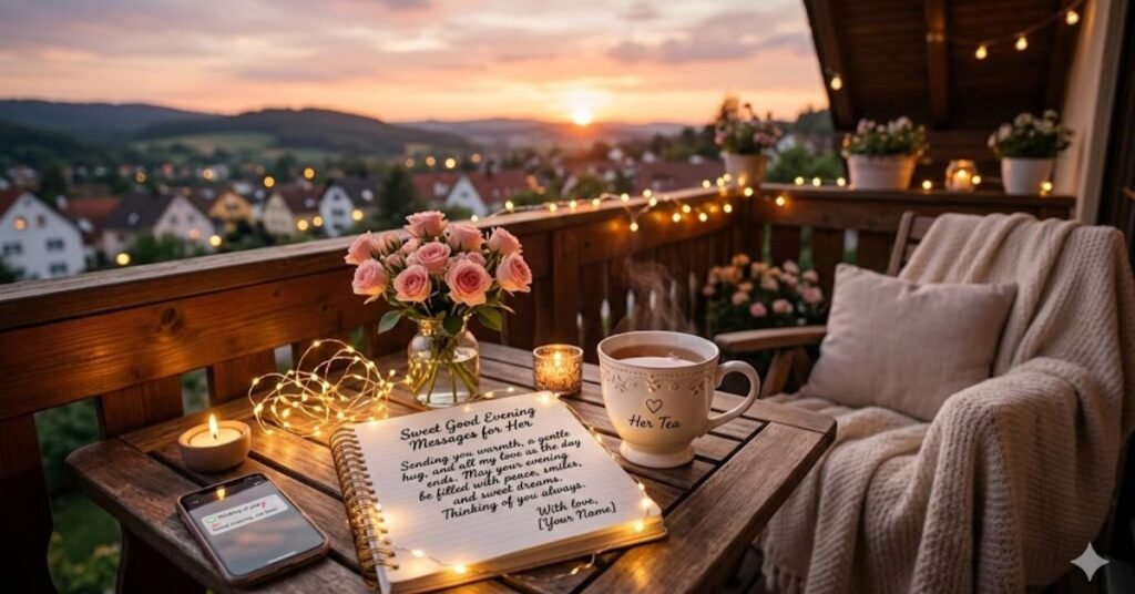 Sweet Good Evening Messages for Her