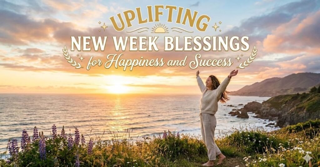 Uplifting New Week Blessings for Happiness and Success
