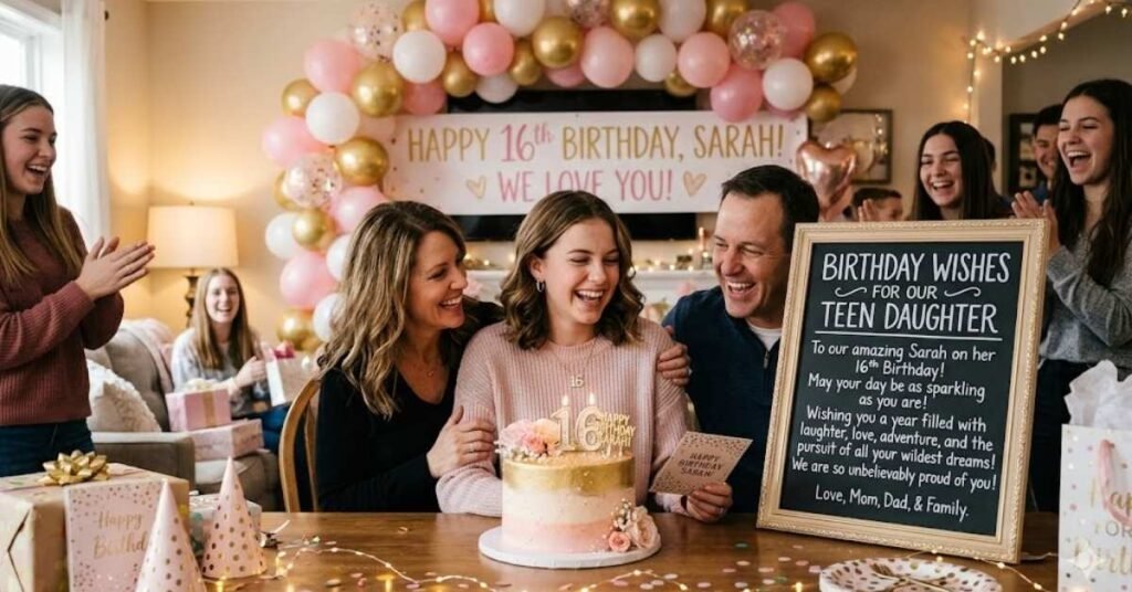 Birthday Wishes for Teen Daughter