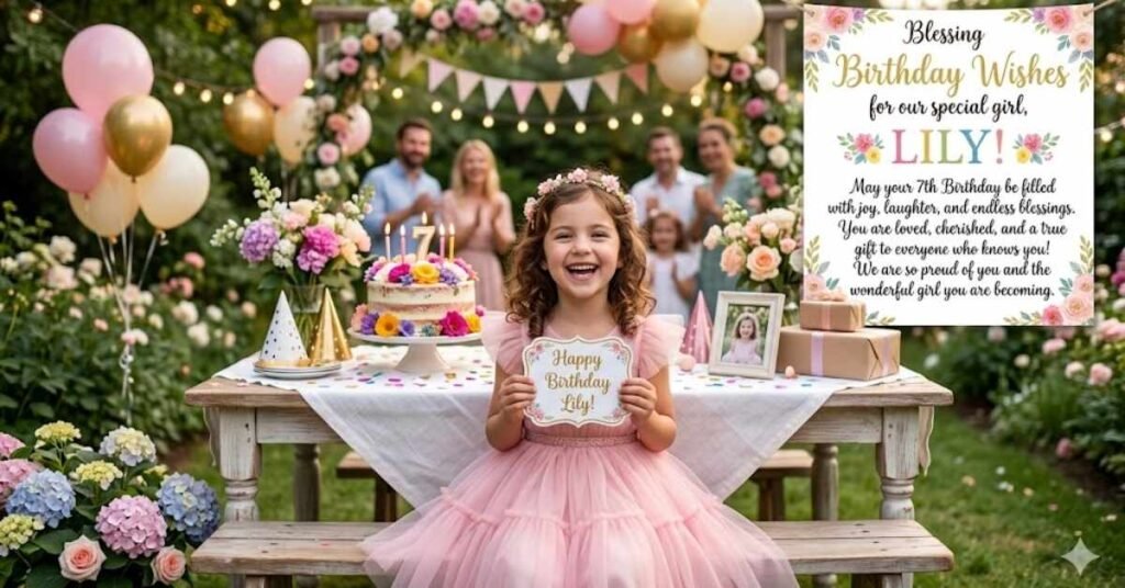 Blessing Birthday Wishes for Friend’s Daughter