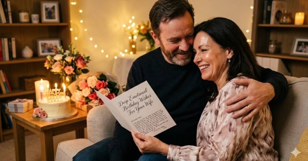 Deep Emotional Birthday Wishes For Your Wife