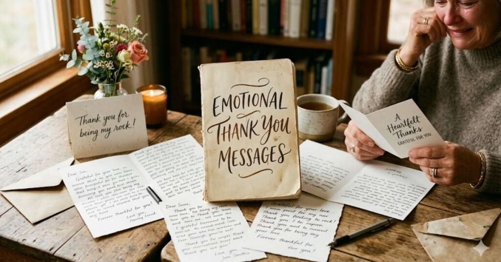 Emotional Thank You Messages