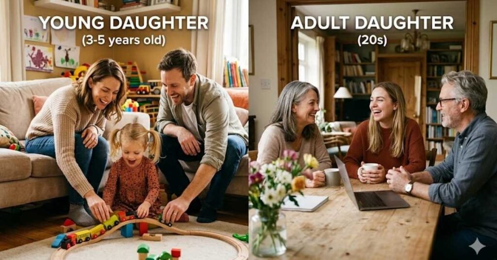 Parents of Young vs Adult Daughters