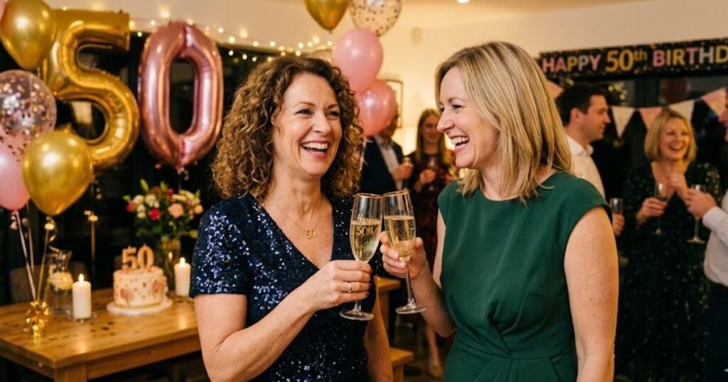50th Birthday Wishes for a Female Friend