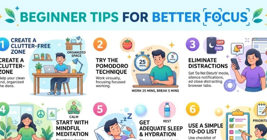 Beginner Tips for Better Focus