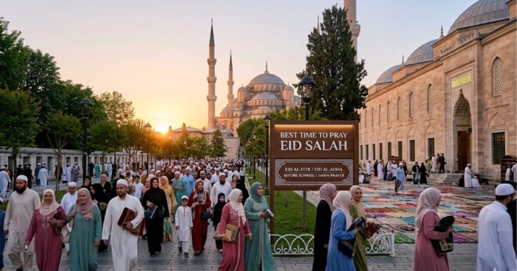 Best Time to Pray Eid Salah