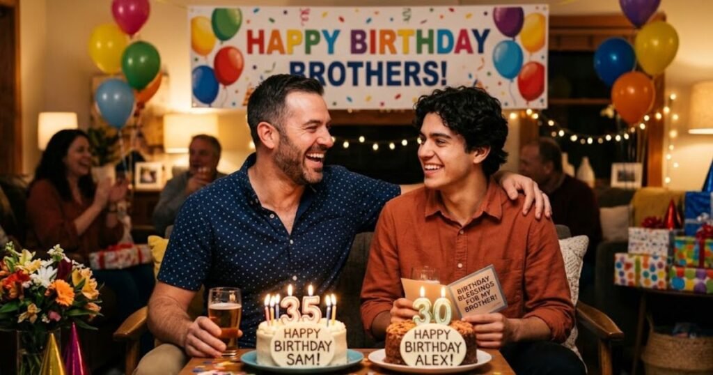 Birthday Blessings for Brothers