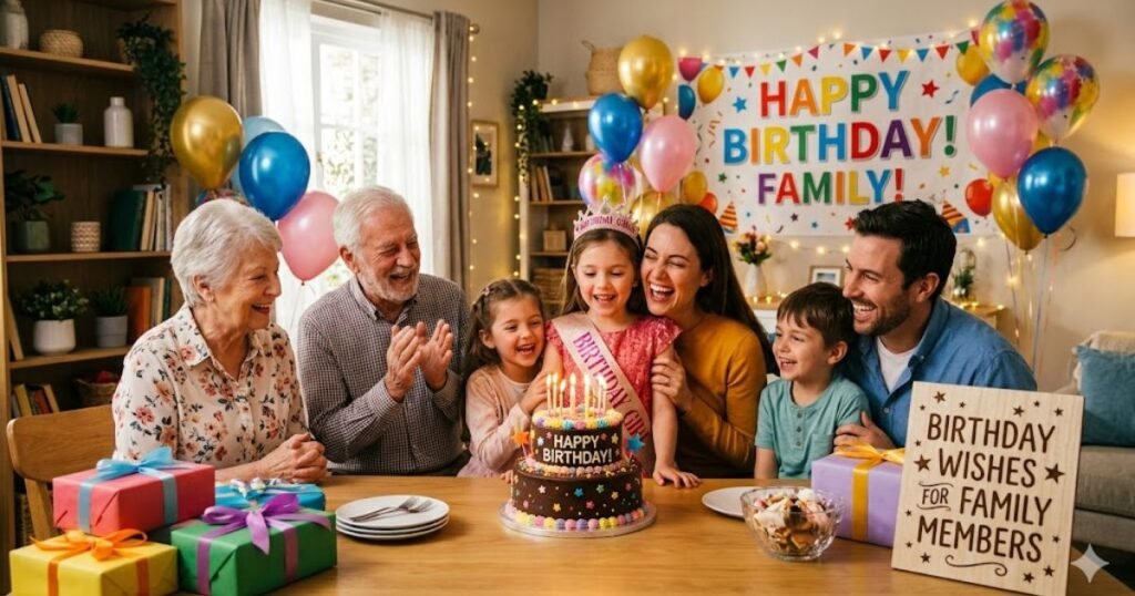 Birthday Wishes for Family Members