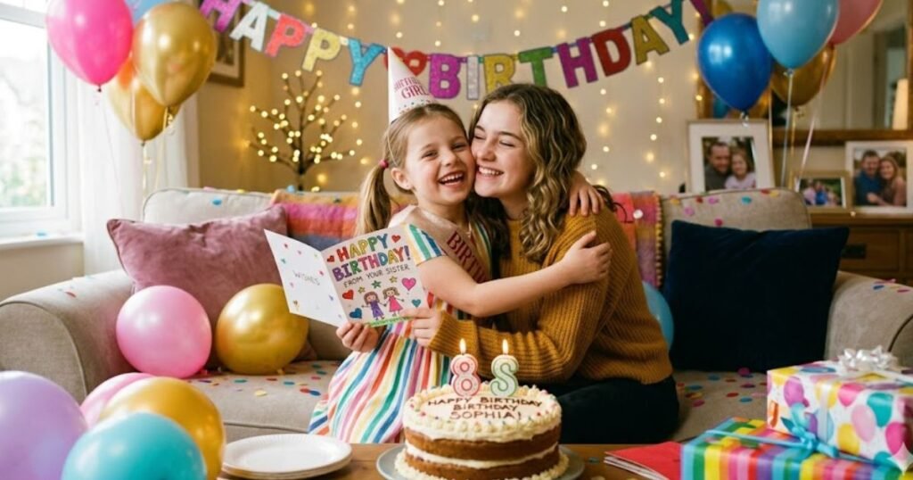 Birthday Wishes from a Sister