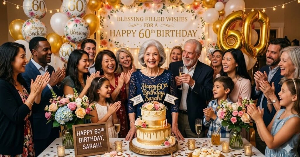 Blessing Filled Wishes for a Happy 60th Birthday