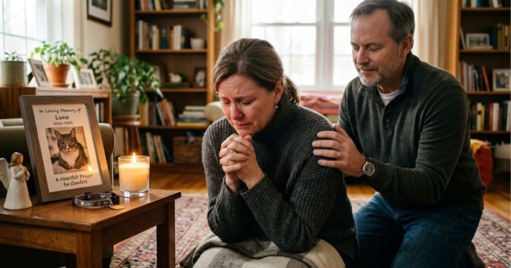 Comforting Prayer After Losing a Cat