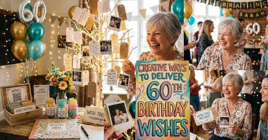 Creative Ways to Deliver 60th Birthday Wishes