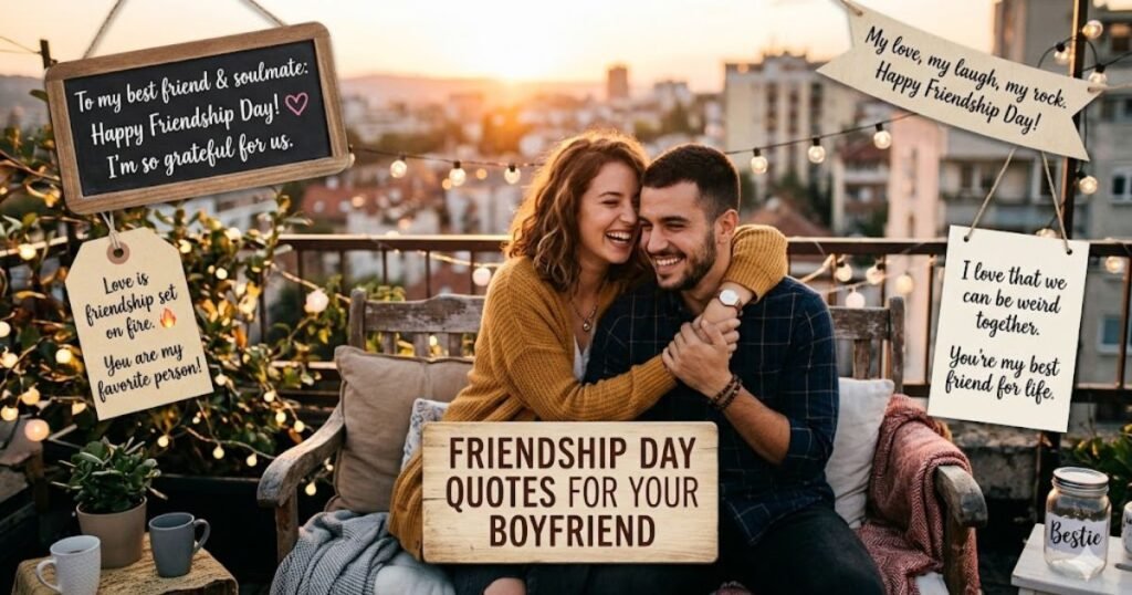 Friendship Day Quotes for Your Boyfriend