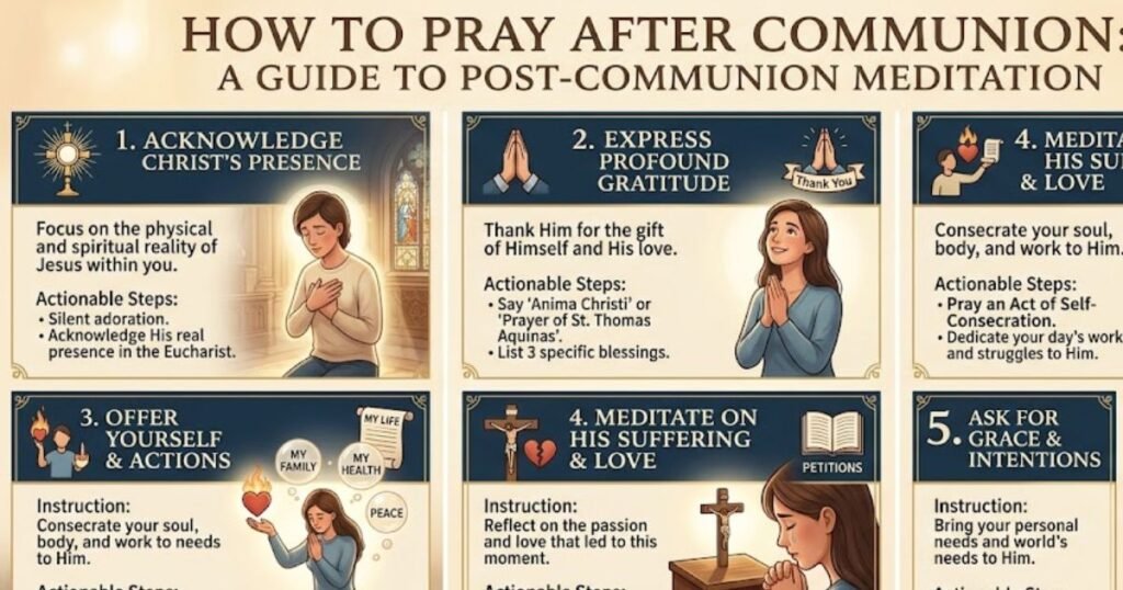How to Pray After Communion