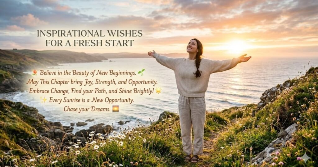 Inspirational Wishes for a Fresh Start