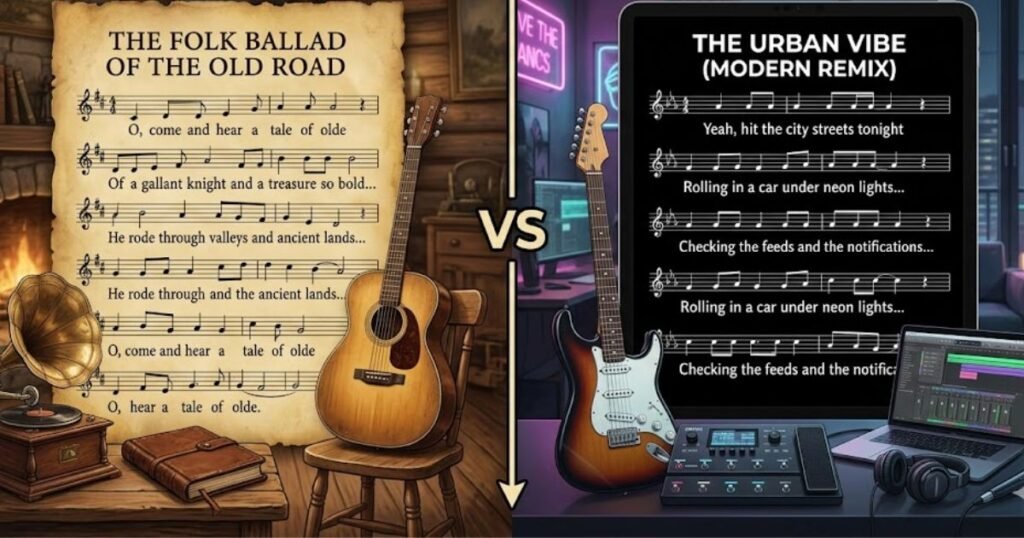 Original Version Vs Modern Lyrics