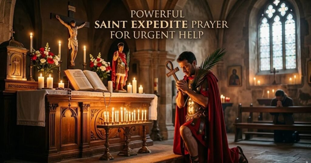 Powerful Saint Expedite Prayer For Urgent Help
