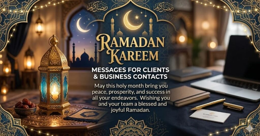 Ramadan Kareem Messages for Clients and Business Contacts