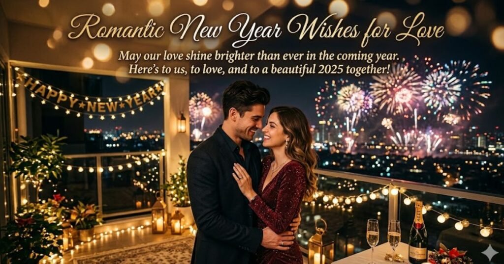Romantic New Year Wishes for Love