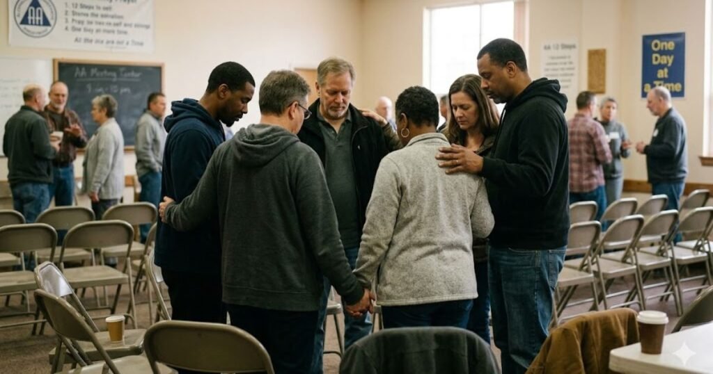 Set Aside Prayer Before AA Meetings