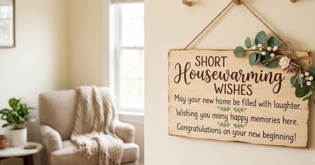 Short Housewarming Wishes