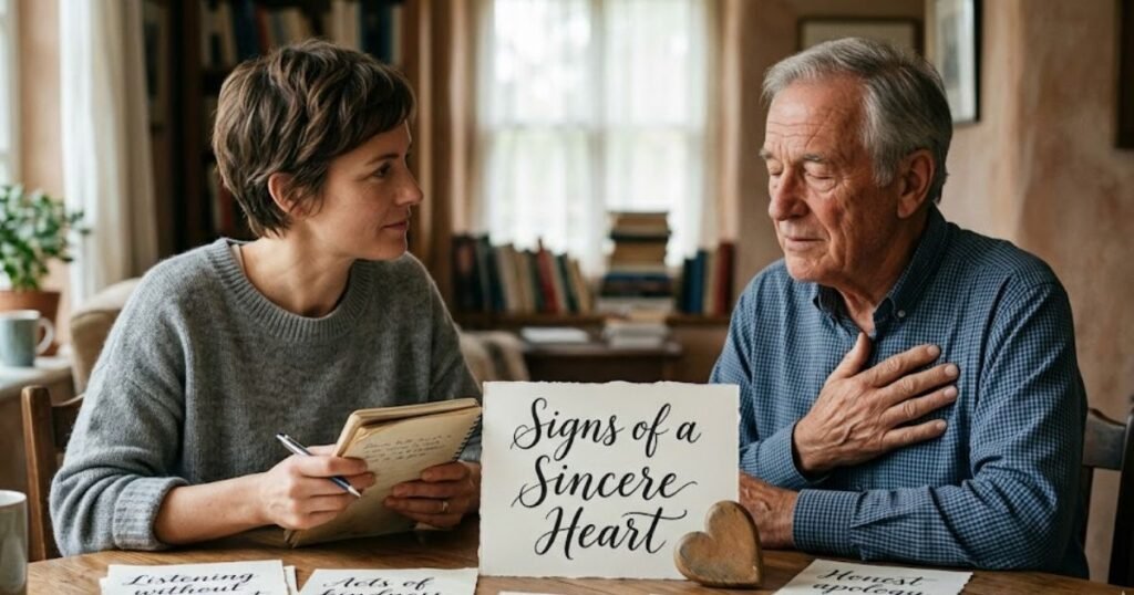 Signs of a Sincere Heart