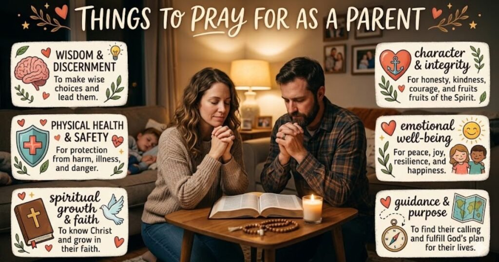 Things to Pray for as a Parent