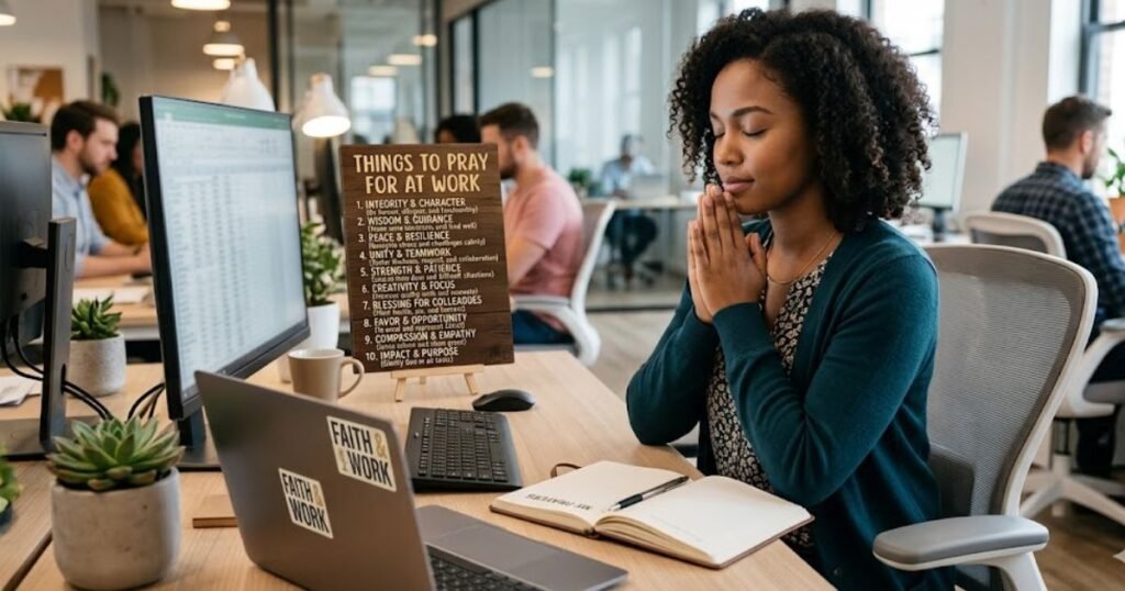 Things to Pray for at Work