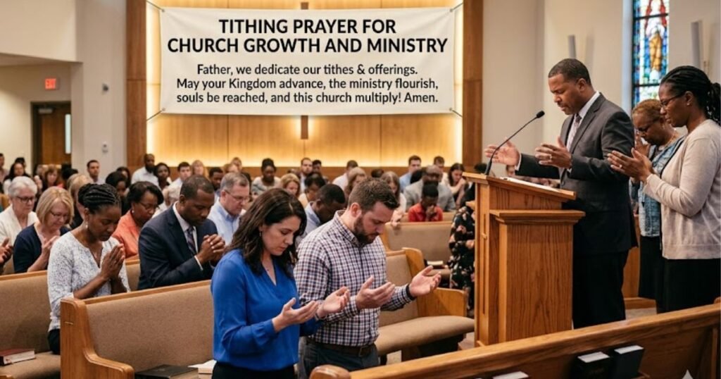 Tithing Prayer For Church Growth And Ministry