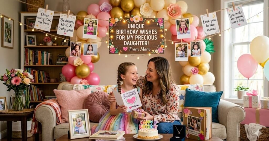 Unique Birthday Wishes For Daughter From Mom