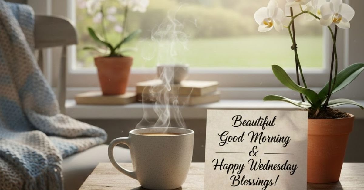 Beautiful Good Morning and Happy Wednesday Blessings