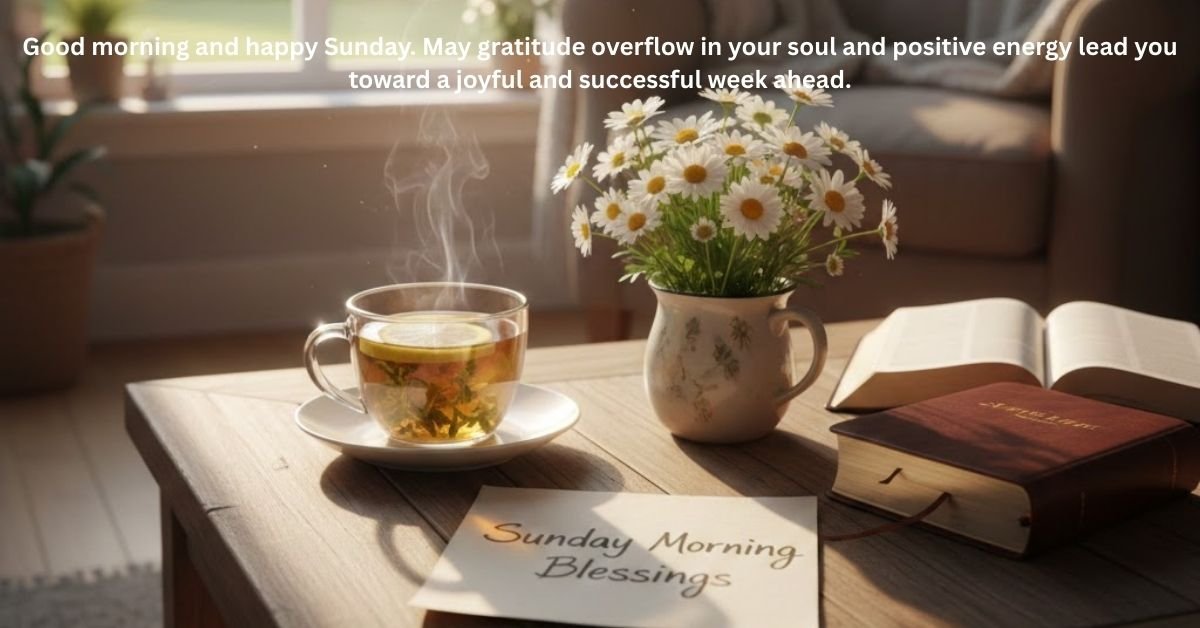 Beautiful Sunday Morning Blessings
